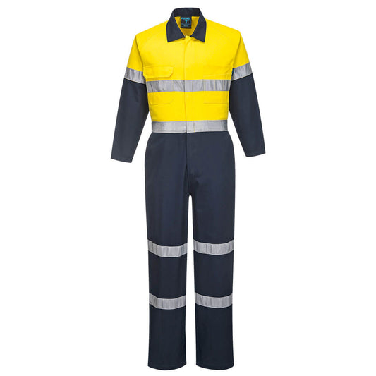 Hi-Vis Lightweight Cotton Reflective Overalls