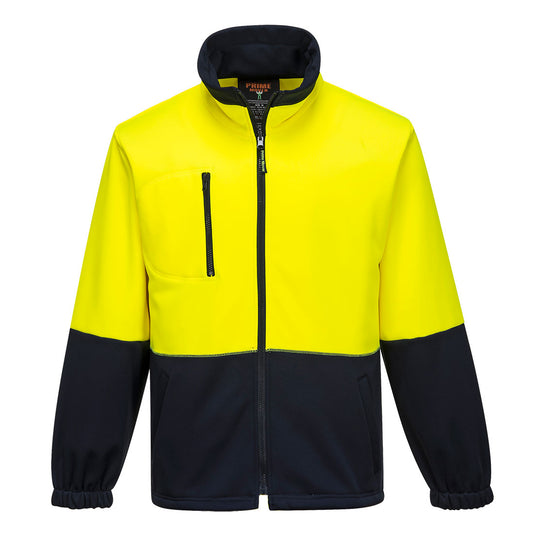 Hi-Vis Water Repellent Brushed Fleece Jacket