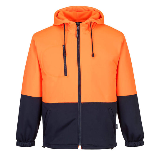 Hi-Vis Water Repellent Zipped Hoodie