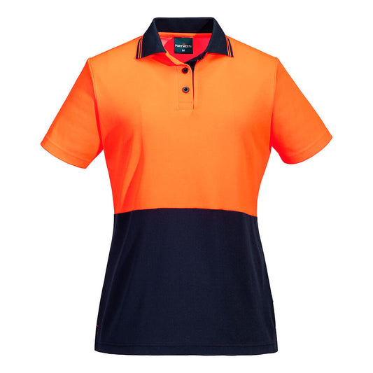 Women's Hi-Vis Cotton Comfort Polo Shirt