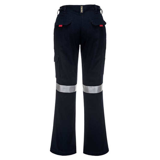 Women's Cotton Reflective Cargo Pants