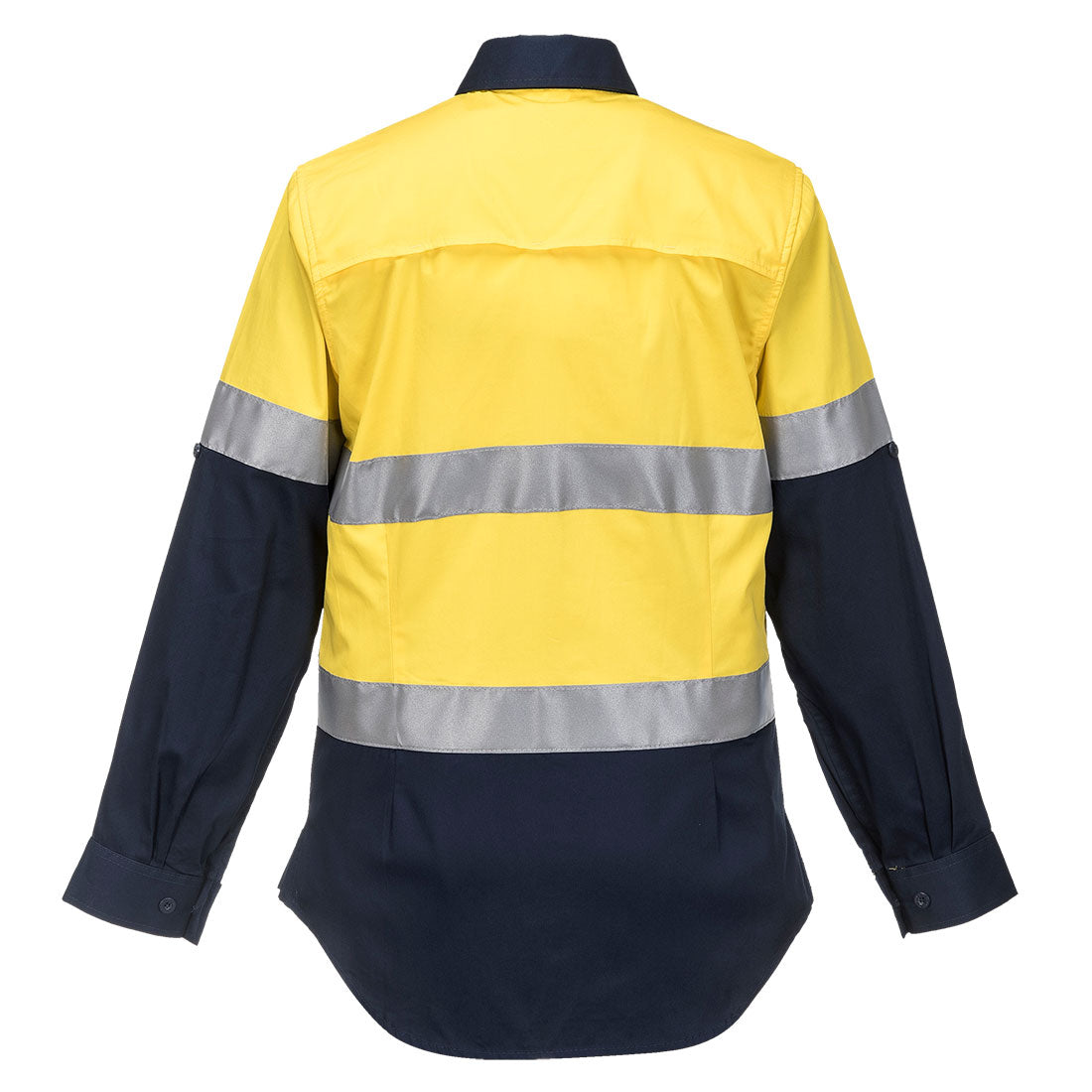 Women's Hi-Vis Lightweight Cotton Reflective L/S Shirt