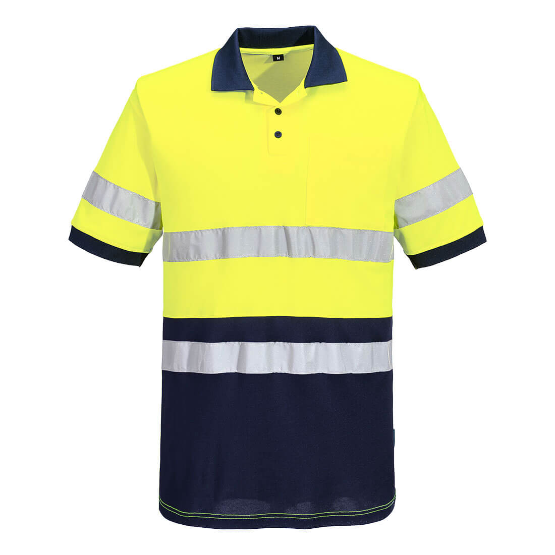 Hi-Vis Cotton Comfort Reflective Polo Shirt