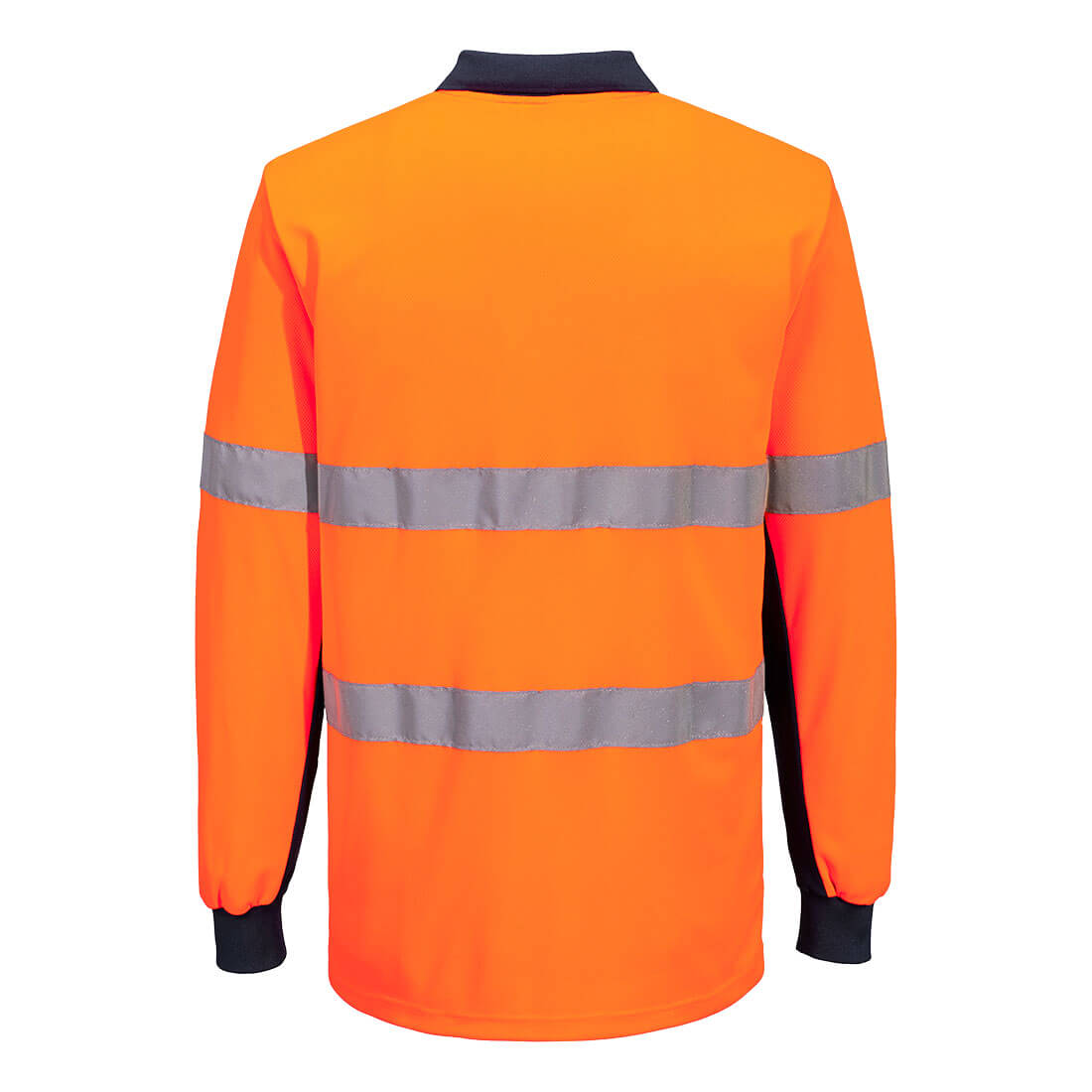 Hi-Vis L/S Reflective Polo Shirt