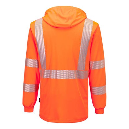 Hi-Vis Lightweight Hooded L/S T-Shirt