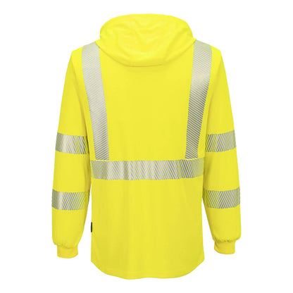Hi-Vis Lightweight Hooded L/S T-Shirt