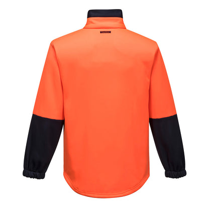 Hi-Vis Water Repellent Brushed Fleece Jacket