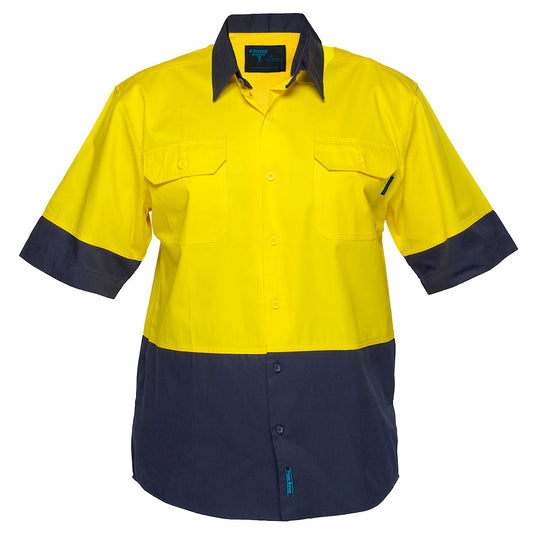 Hi-Vis Lightweight Cotton S/S Shirt